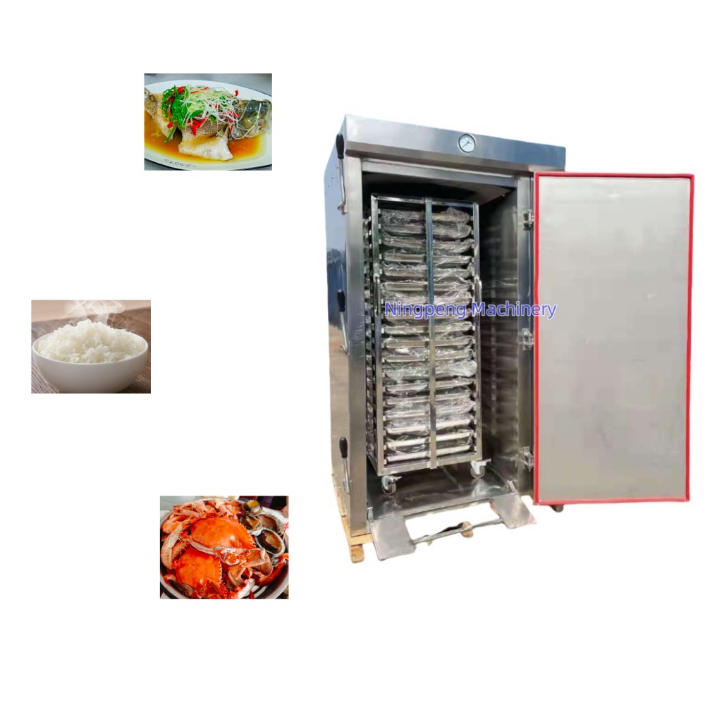 Commercial Kitchen Equipment Brands - ニュートリブルラー業務用厨房機器12トレーSS304 NPブランドベビーフード＆ベーカリースチーマー、ご飯蒸し用