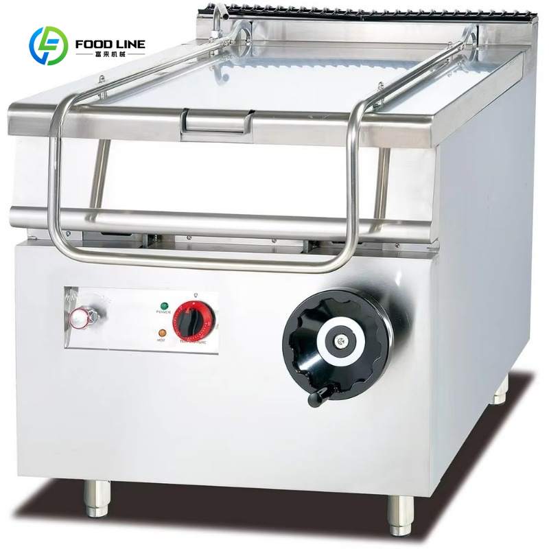 Range Commercial Kitchen - 業務用厨房60Lガスボイラー傾斜式煮込み鍋自動ジャケットケトル、ケータリング用品、レストランレンジ、カスタム対応