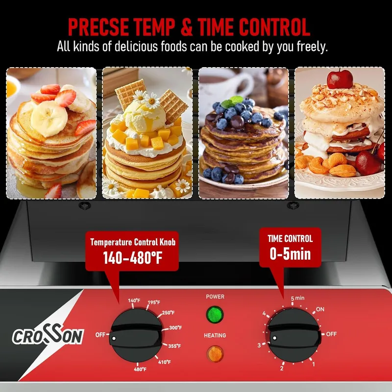 ミニパンケーキメーカー 25個入り 直径43mm ダッチマフ - Waffle Maker Commercial のレビューと価格