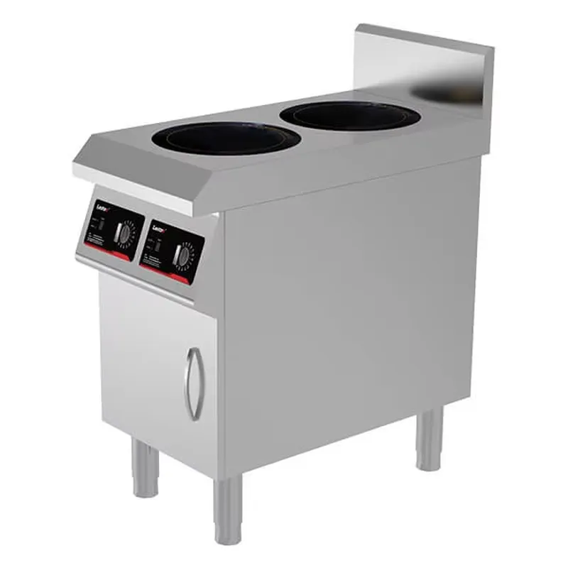 5000W業務用デュアルバーナーIHクックトップ、ステンレス - Range Commercial Kitchen のレビューと価格