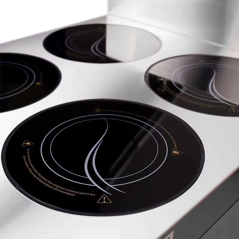 5000W業務用デュアルバーナーIHクックトップ、ステンレス - Range Commercial Kitchen のレビューと価格