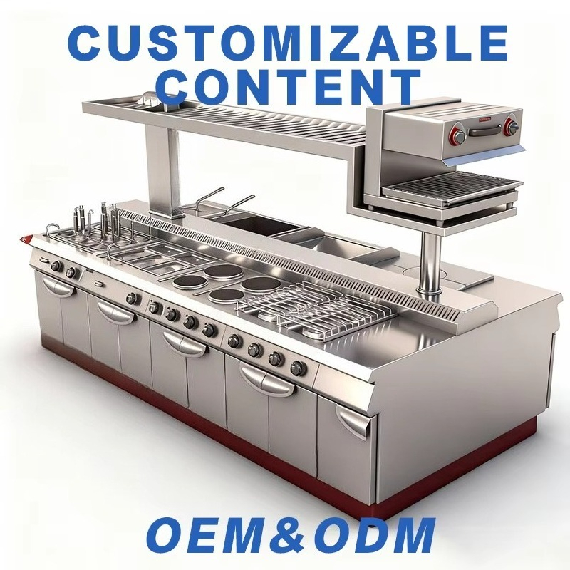 CFT統合型西洋料理調理レンジ業務用デュアルフューエル（ガス - Range Commercial Kitchen のレビューと価格