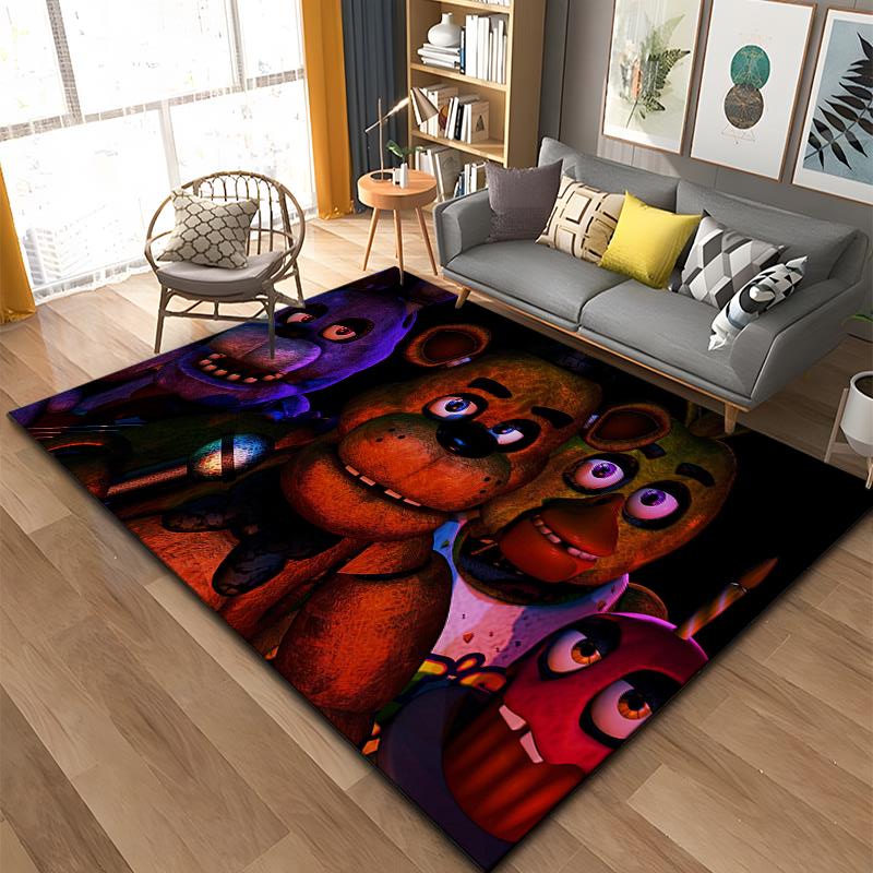 Fnaf-リビングルーム、滑り止めマット、子供用カーペット、 - Commercial Kitchen At Home のレビューと価格