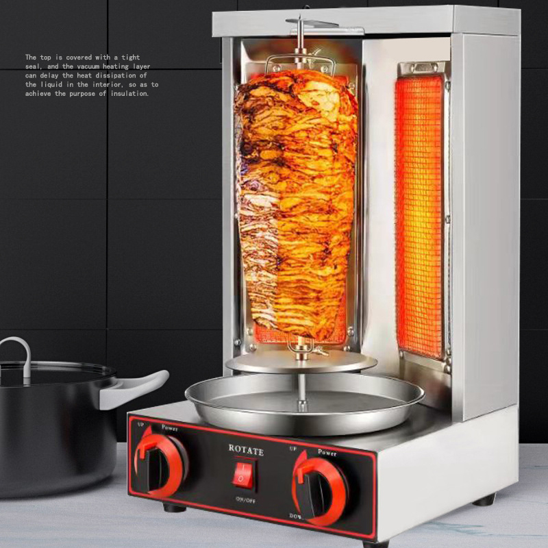 業務用縦型シャワルマケバブマシン バーベキューマシン ロティ - Kebab Shawarma Machine のレビューと価格