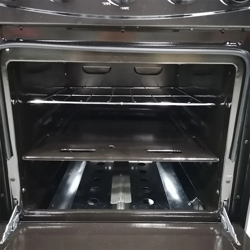 4口バーナー自立型一体型ガスコンロ、オーブン付きステンレス鋼 - Range Commercial Kitchen のレビューと価格