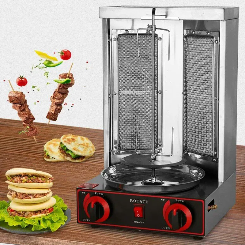 ガス式縦型回転ドネルケバブマシン ステンレス製シャワルマ ギ - Kebab Shawarma Machine のレビューと価格