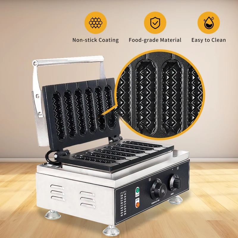 110V/220V対応の業務用ワッフルメーカー、パンメーカー - Waffle Maker Commercial のレビューと価格