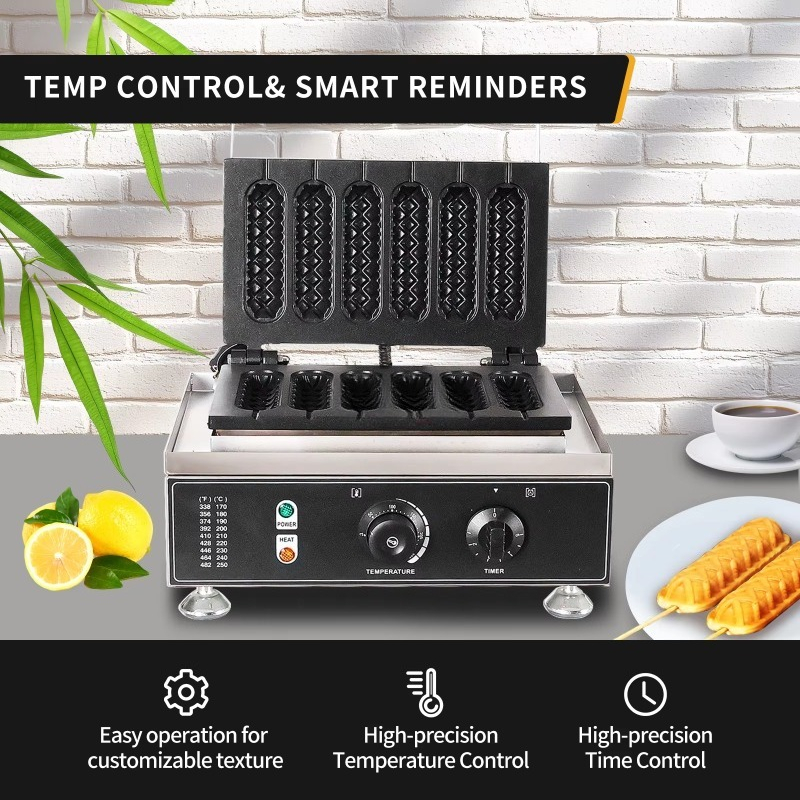 110V/220V対応の業務用ワッフルメーカー、パンメーカー - Waffle Maker Commercial のレビューと価格