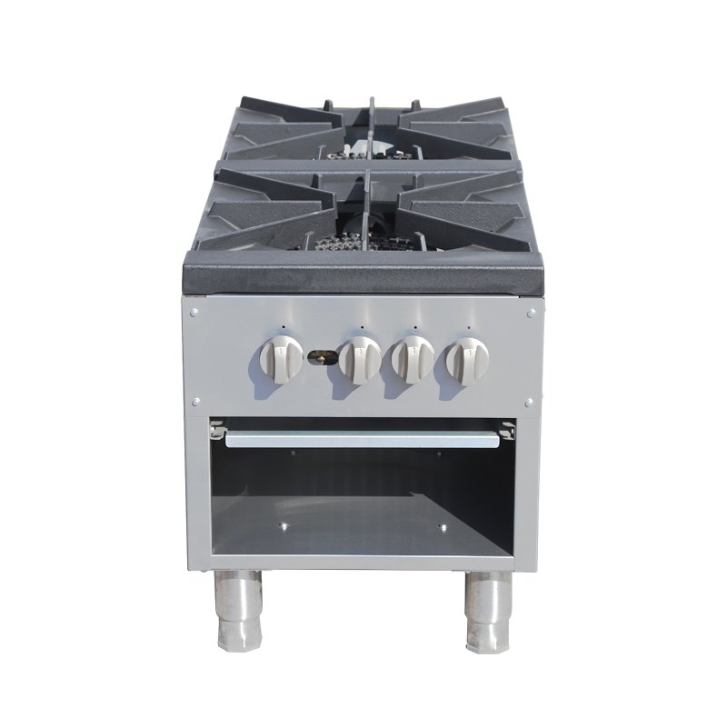 業務用厨房プロ仕様ストックポットレンジ2バーナー工業用コンロ - Range Commercial Kitchen のレビューと価格