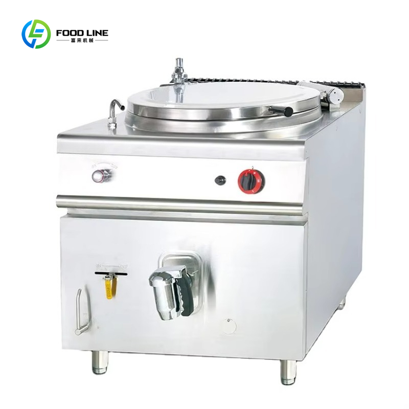 業務用厨房60Lガスボイラー傾斜式煮込み鍋自動ジャケットケト - Range Commercial Kitchen のレビューと価格