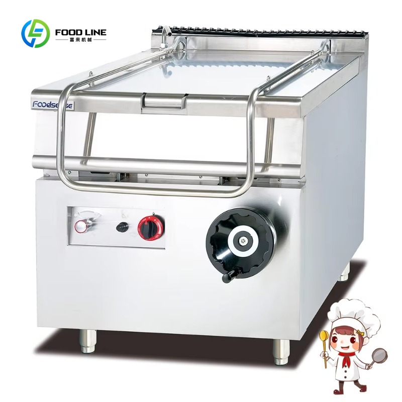 業務用厨房60Lガスボイラー傾斜式煮込み鍋自動ジャケットケト - Range Commercial Kitchen のレビューと価格