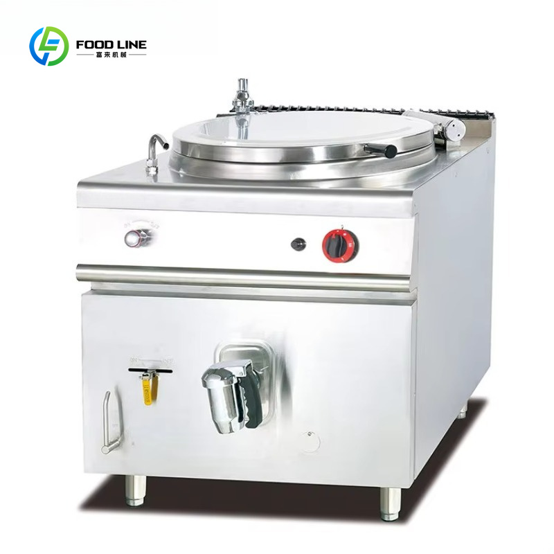 業務用厨房60Lガスボイラー傾斜式煮込み鍋自動ジャケットケト - Range Commercial Kitchen のレビューと価格